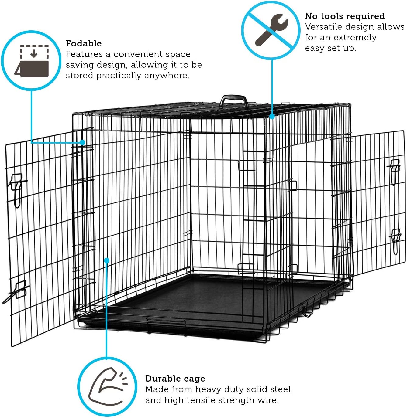 Training Crates Collapsible Dog Carrier | Products | DogCrates – Dog Crates